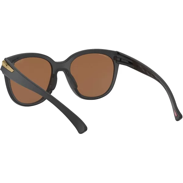 imageOakley Oo9433 Low Key NFL Collection Womens Round SunglassesPittsburgh Steelers Matte BlackPrizm Tungsten