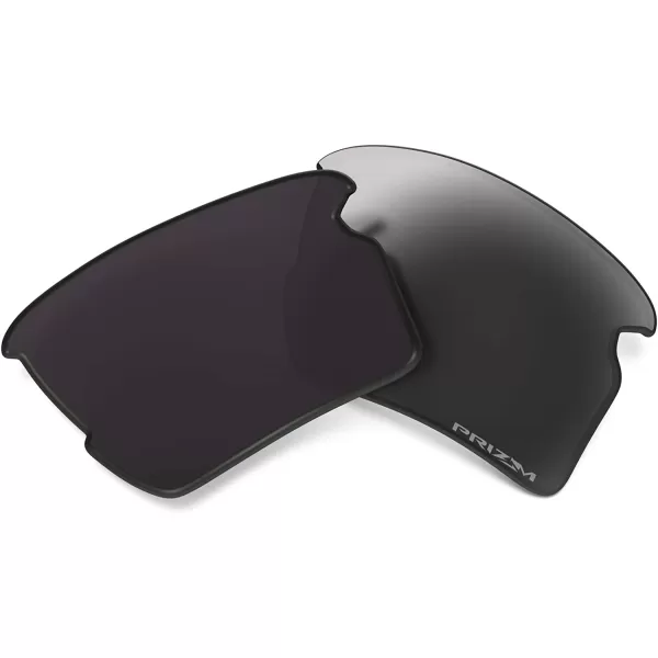 imageOakley Original Flak 20 XL OO9188 REPLACEMENT Lenses BUNDLE Bag BUNDLE with Designer iWear KitPrizm Black Iridium
