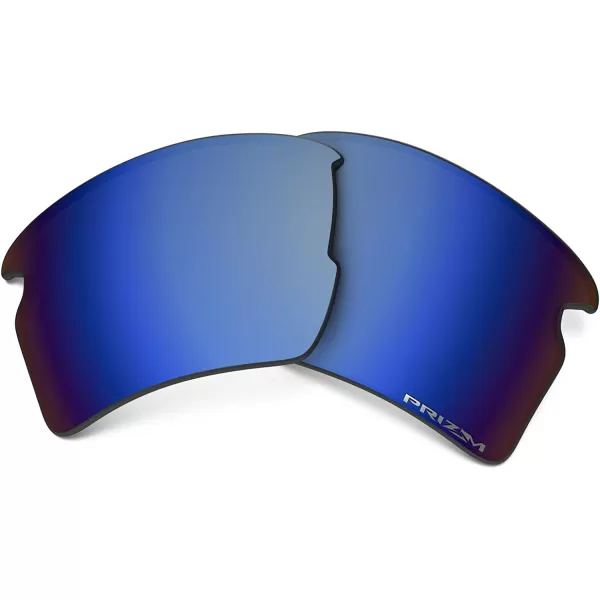 imageOakley Original Flak 20 XL OO9188 REPLACEMENT Lenses BUNDLE Bag BUNDLE with Designer iWear KitPrizm Deep Water Polarized