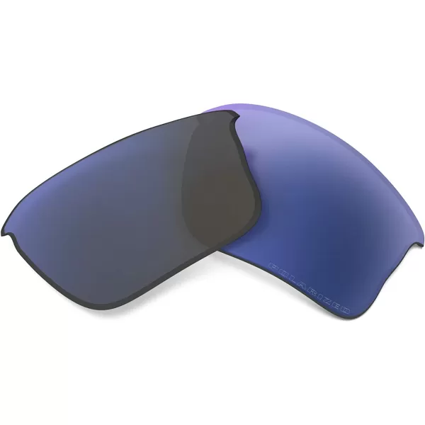 imageOakley Original Flak Jacket XLJ OO9009 Replacement Lenses BUNDLE BagDesigner iWear Care KitIce Iridium Polarized