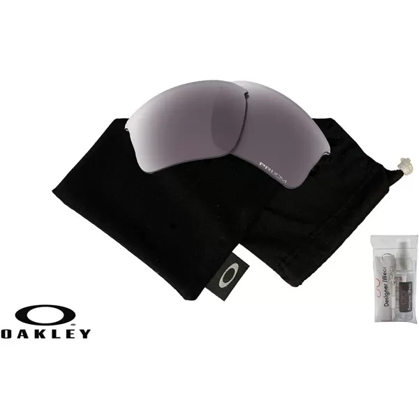 imageOakley Original Flak Jacket XLJ OO9009 Replacement Lenses BUNDLE BagDesigner iWear Care KitPrizm Daily Polarized