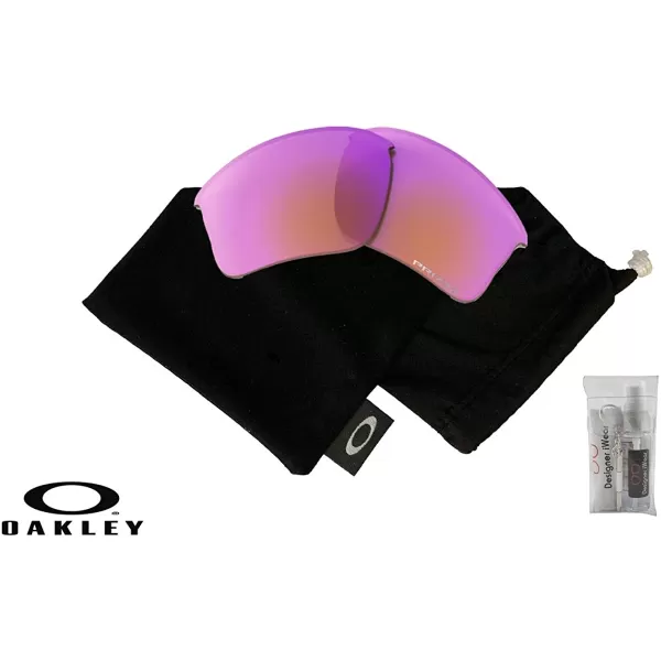 imageOakley Original Flak Jacket XLJ OO9009 Replacement Lenses BUNDLE BagDesigner iWear Care KitPrizm Trail