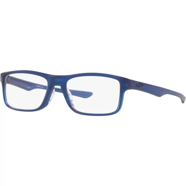 imageOakley Ox8081 Plank 20 Rectangular Prescription Eyewear FramesMatte Translucent BlueDemo Lens