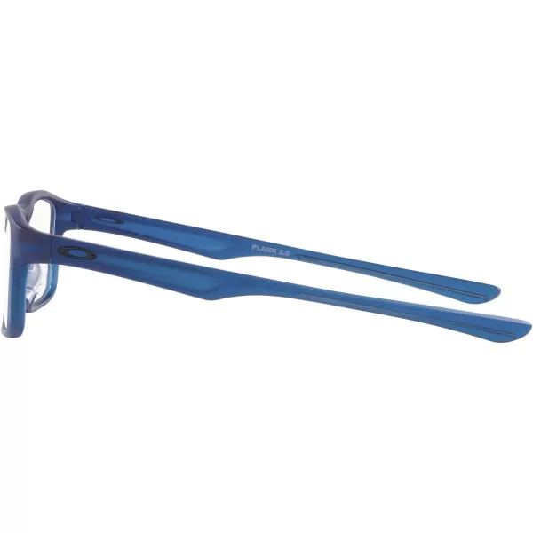 imageOakley Ox8081 Plank 20 Rectangular Prescription Eyewear FramesMatte Translucent BlueDemo Lens