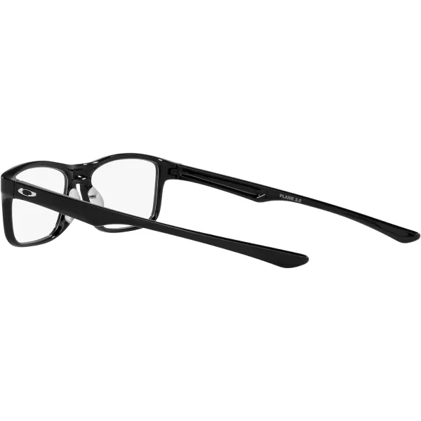 imageOakley Ox8081 Plank 20 Rectangular Prescription Eyewear FramesPolished BlackDemo Lens