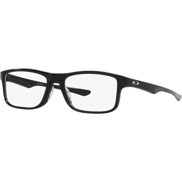 imageOakley Ox8081 Plank 20 Rectangular Prescription Eyewear FramesPolished BlackDemo Lens