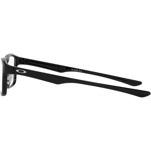 imageOakley Ox8081 Plank 20 Rectangular Prescription Eyewear FramesPolished BlackDemo Lens