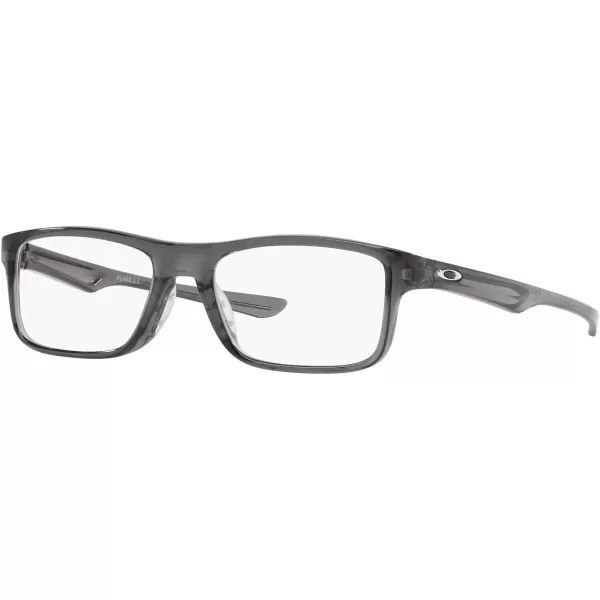 imageOakley Ox8081 Plank 20 Rectangular Prescription Eyewear FramesPolished Grey SmokeDemo Lens