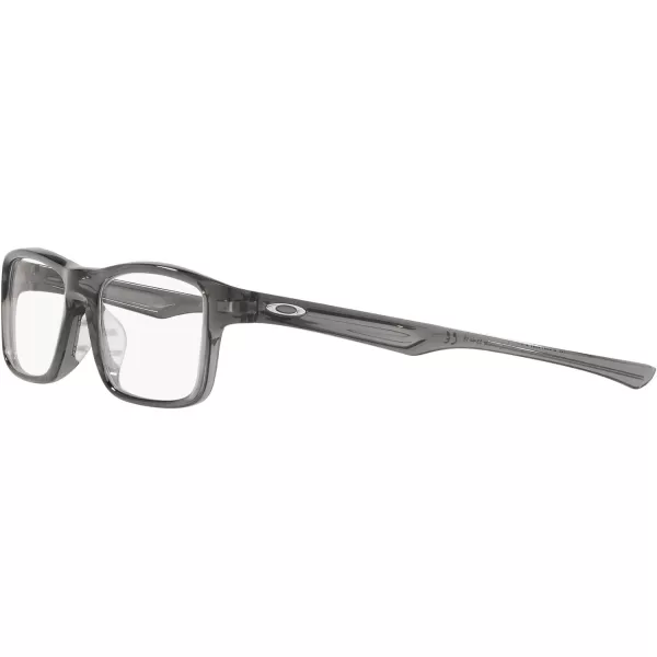 imageOakley Ox8081 Plank 20 Rectangular Prescription Eyewear FramesPolished Grey SmokeDemo Lens