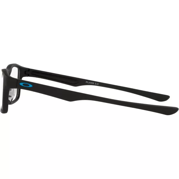 imageOakley Ox8081 Plank 20 Rectangular Prescription Eyewear FramesSatin BlackDemo Lens