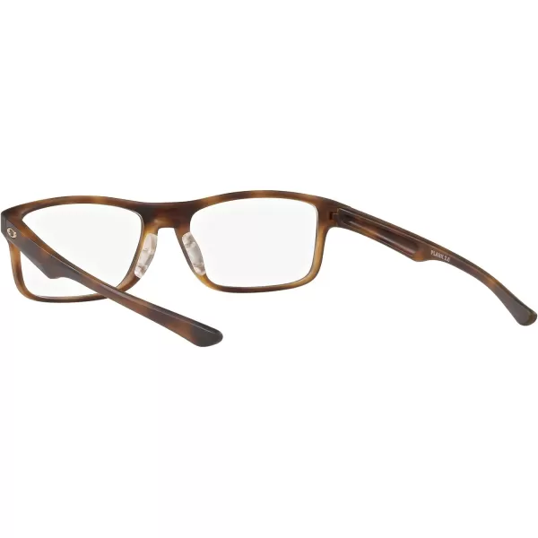 imageOakley Ox8081 Plank 20 Rectangular Prescription Eyewear FramesSatin Brown TortoiseDemo Lens