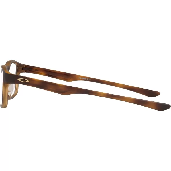 imageOakley Ox8081 Plank 20 Rectangular Prescription Eyewear FramesSatin Brown TortoiseDemo Lens