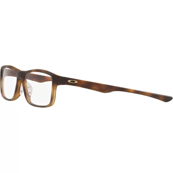 imageOakley Ox8081 Plank 20 Rectangular Prescription Eyewear FramesSatin Brown TortoiseDemo Lens