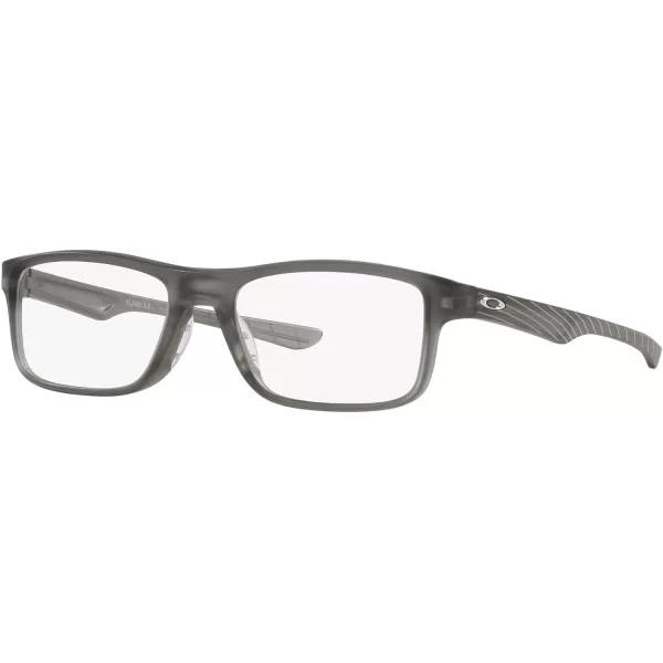 imageOakley Ox8081 Plank 20 Rectangular Prescription Eyewear FramesSatin Grey SmokeDemo Lens