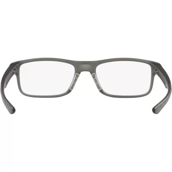 imageOakley Ox8081 Plank 20 Rectangular Prescription Eyewear FramesSatin Grey SmokeDemo Lens