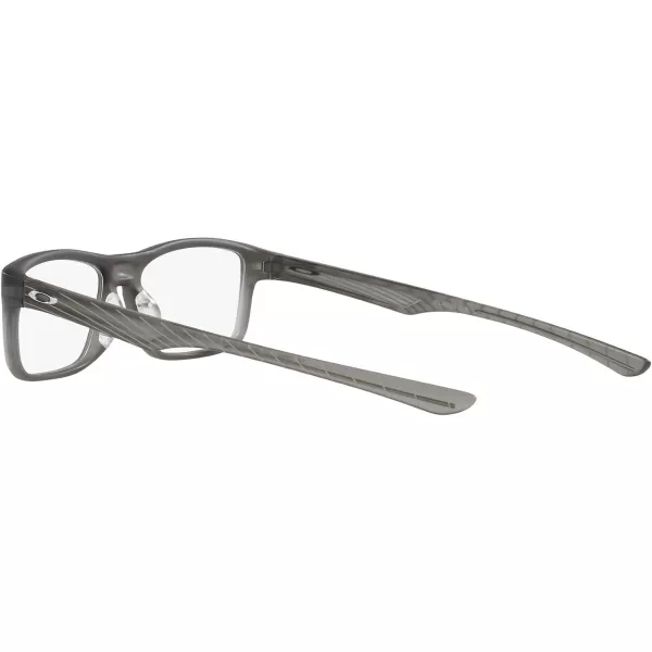 imageOakley Ox8081 Plank 20 Rectangular Prescription Eyewear FramesSatin Grey SmokeDemo Lens