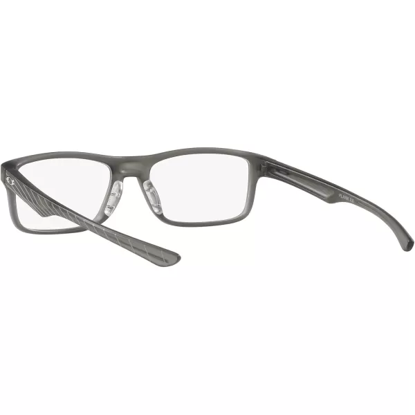 imageOakley Ox8081 Plank 20 Rectangular Prescription Eyewear FramesSatin Grey SmokeDemo Lens