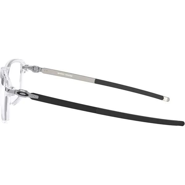 imageOakley Ox8166 Wheel House Square Prescription Eyeglass FramesPolished ClearDemo Lens