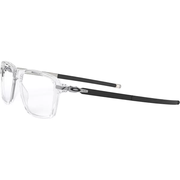 imageOakley Ox8166 Wheel House Square Prescription Eyeglass FramesPolished ClearDemo Lens