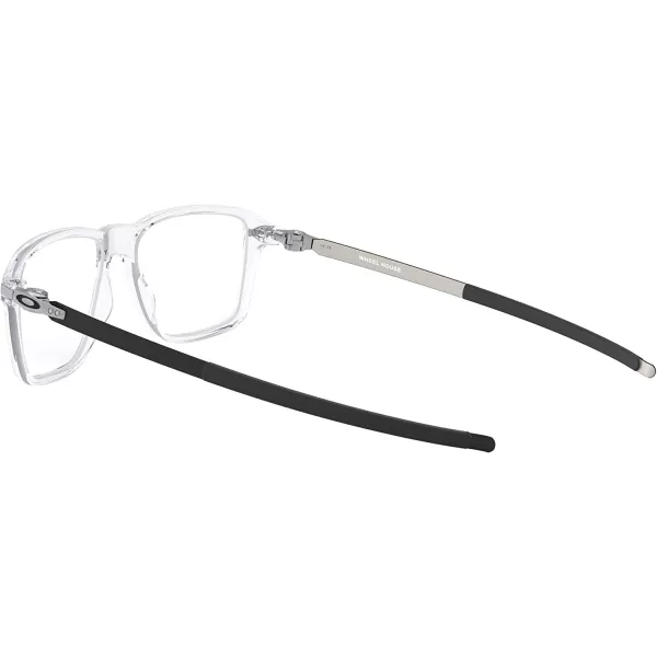 imageOakley Ox8166 Wheel House Square Prescription Eyeglass FramesPolished ClearDemo Lens