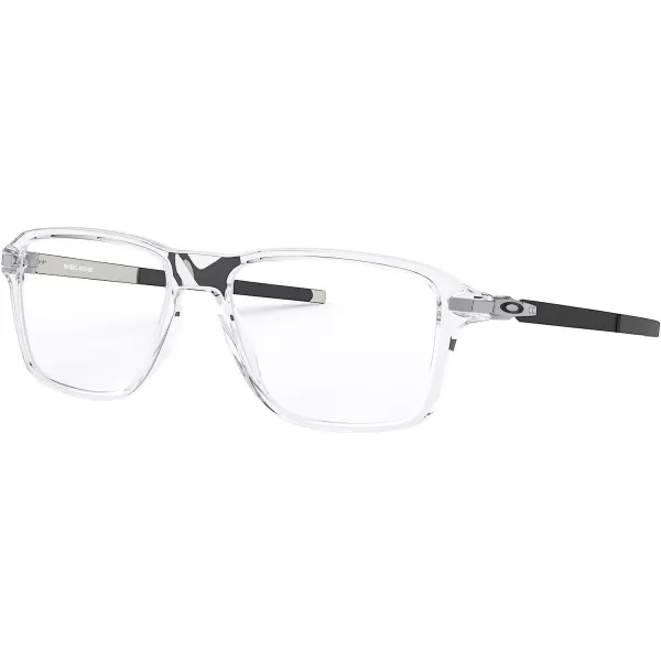 imageOakley Ox8166 Wheel House Square Prescription Eyeglass FramesPolished ClearDemo Lens