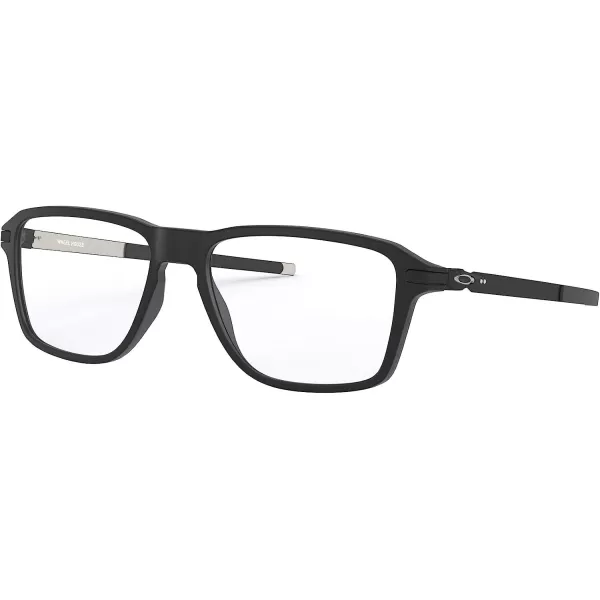 imageOakley Ox8166 Wheel House Square Prescription Eyeglass FramesSatin BlackDemo Lens