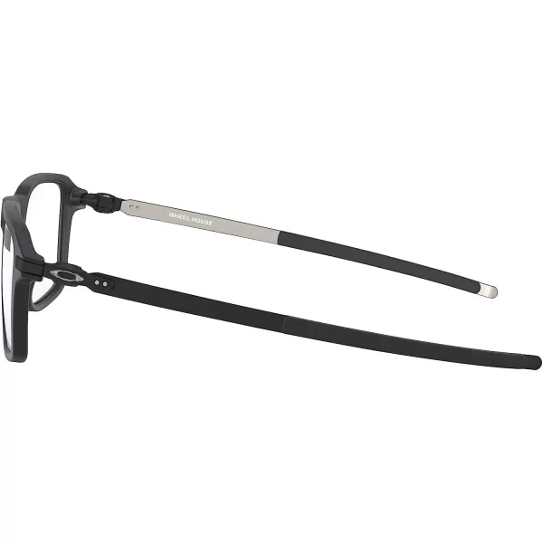imageOakley Ox8166 Wheel House Square Prescription Eyeglass FramesSatin BlackDemo Lens