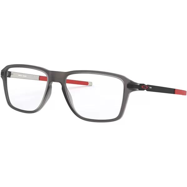 imageOakley Ox8166 Wheel House Square Prescription Eyeglass FramesSatin Grey SmokeDemo Lens