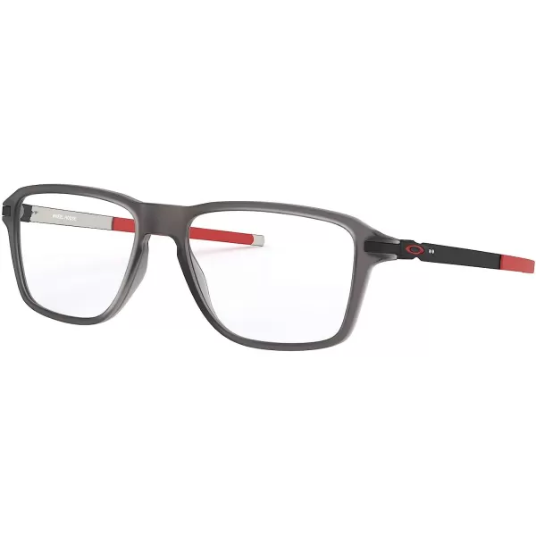 imageOakley Ox8166 Wheel House Square Prescription Eyeglass FramesSatin Grey SmokeDemo Lens