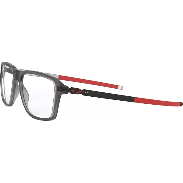 imageOakley Ox8166 Wheel House Square Prescription Eyeglass FramesSatin Grey SmokeDemo Lens