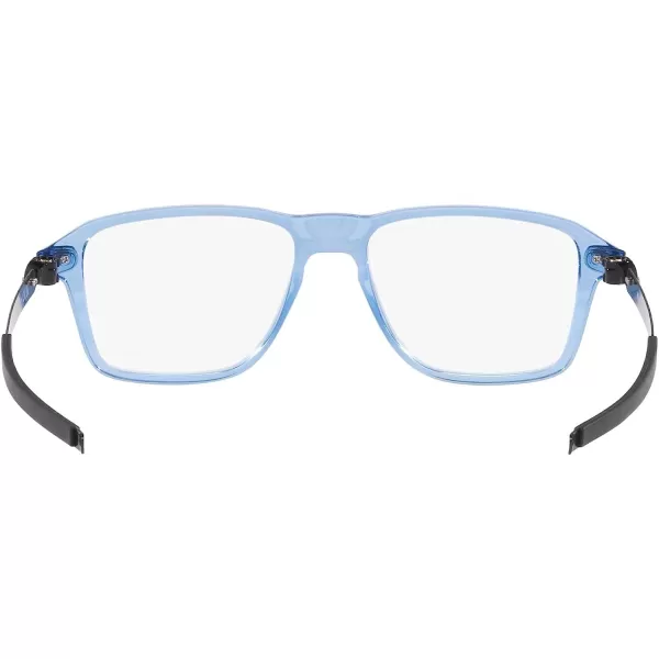 imageOakley Ox8166 Wheel House Square Prescription Eyeglass FramesTransparent BlueDemo Lens