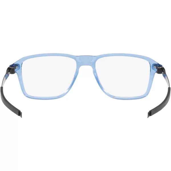 imageOakley Ox8166 Wheel House Square Prescription Eyeglass FramesTransparent BlueDemo Lens