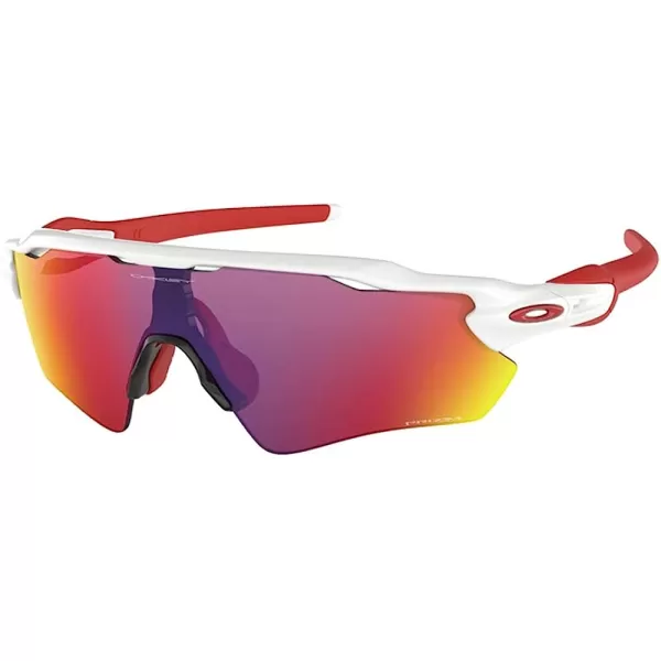 imageOakley Radar EV Path OO9208 Sunglasses For Men BUNDLE Leash Designer iWear Care KitLight WhitePrizm