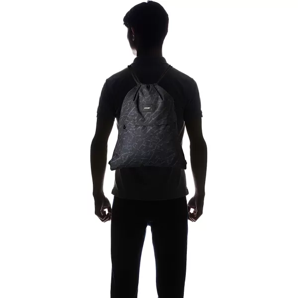 imageOakley Street Drawstring BagBlack Glass Print