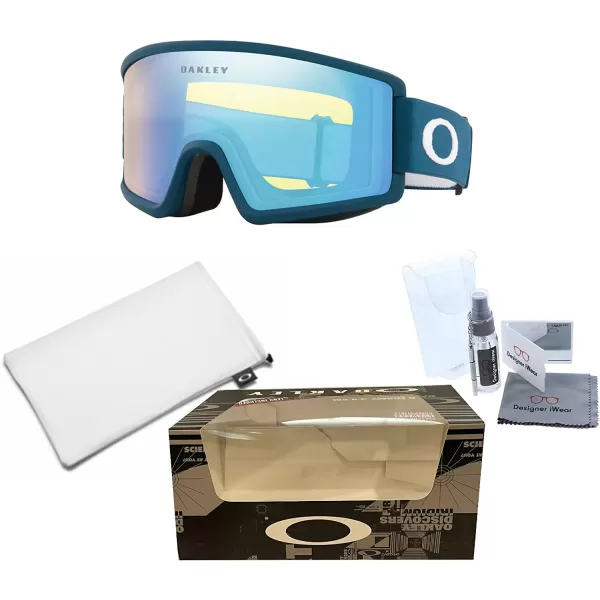 imageOakley Target Line OO7120 OO7121 Ski Goggles For Men For Women  BUNDLE with Designer iWear Eyewear KitPosideon W Hi Yellow