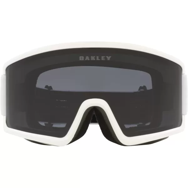 imageOakley Target Line OO7120 OO7121 Ski Goggles For Men For Women  BUNDLE with Designer iWear Eyewear KitWhite WDark Grey
