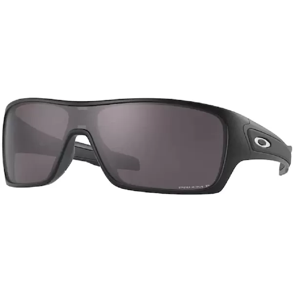 imageOakley Turbine Rotor OO9307 Rectangle Sunglasses for Men BUNDLE Leash Designer iWear Care KitMatte Black  Prizm Grey Polarized
