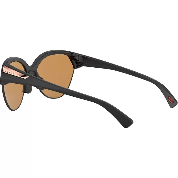imageOakley Woman Sunglasses Matte Black Frame Prizm Rose Gold Polarized Lenses 65MMMatte BlackPrizm Rose Gold Polarized