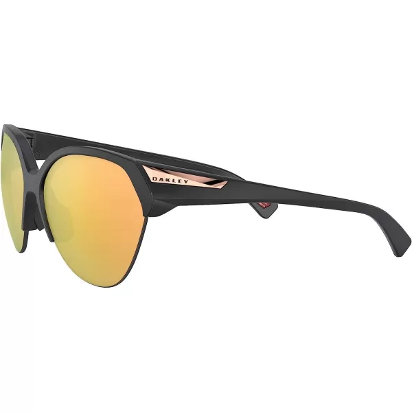 imageOakley Woman Sunglasses Matte Black Frame Prizm Rose Gold Polarized Lenses 65MMMatte BlackPrizm Rose Gold Polarized