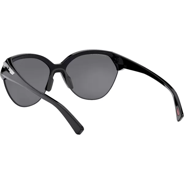 imageOakley Woman Sunglasses Matte Black Frame Prizm Rose Gold Polarized Lenses 65MMPolished BlackPrizm Black Polarized