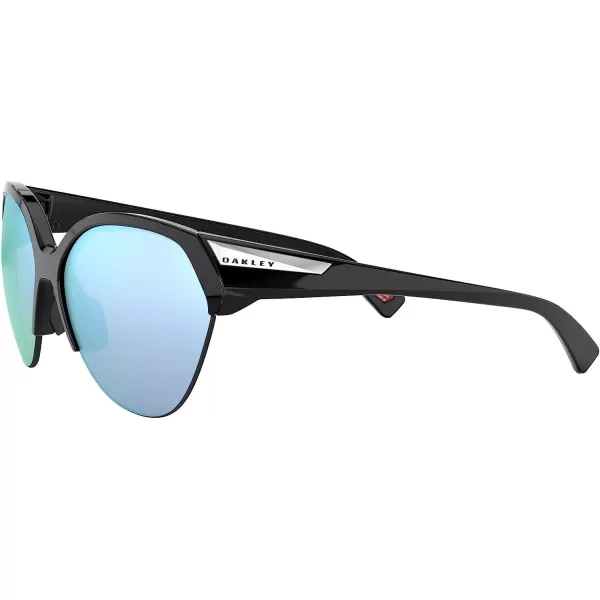 imageOakley Woman Sunglasses Matte Black Frame Prizm Rose Gold Polarized Lenses 65MMPolished BlackPrizm Deep Water Polarized