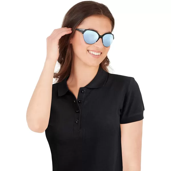imageOakley Woman Sunglasses Matte Black Frame Prizm Rose Gold Polarized Lenses 65MMPolished BlackPrizm Deep Water Polarized