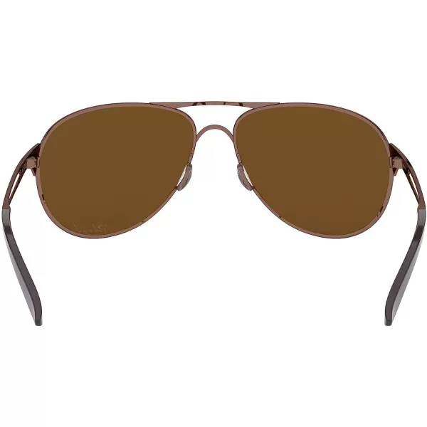 imageOakley Womens Oo4054 Caveat Aviator SunglassesBrunetteBronze Polarized