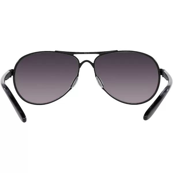 imageOakley Womens Oo4079 Feedback Aviator SunglassesSatin BlackPrizm Grey Gradient