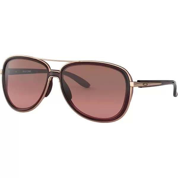 imageOakley Womens Oo4129 Split Time Aviator SunglassesCrystal RaspberryG40 Black Gradient