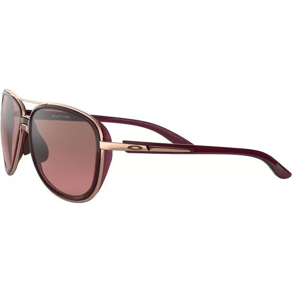 imageOakley Womens Oo4129 Split Time Aviator SunglassesCrystal RaspberryG40 Black Gradient