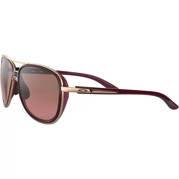 imageOakley Womens Oo4129 Split Time Aviator SunglassesCrystal RaspberryG40 Black Gradient