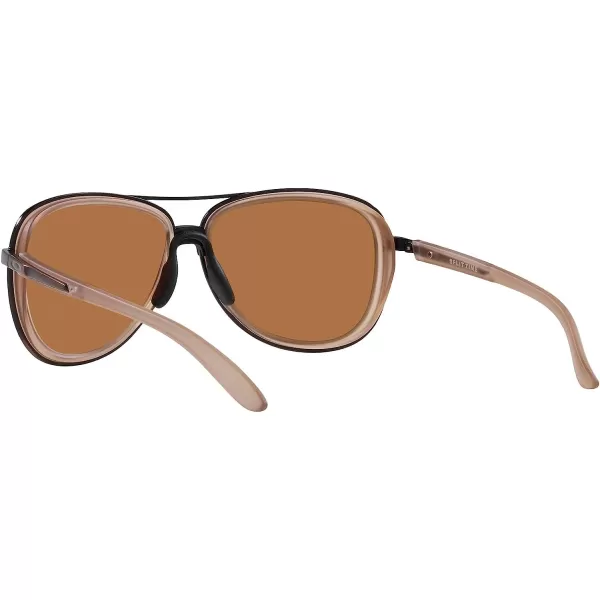 imageOakley Womens Oo4129 Split Time Aviator SunglassesMatte SepiaPrizm Bronze Polarized
