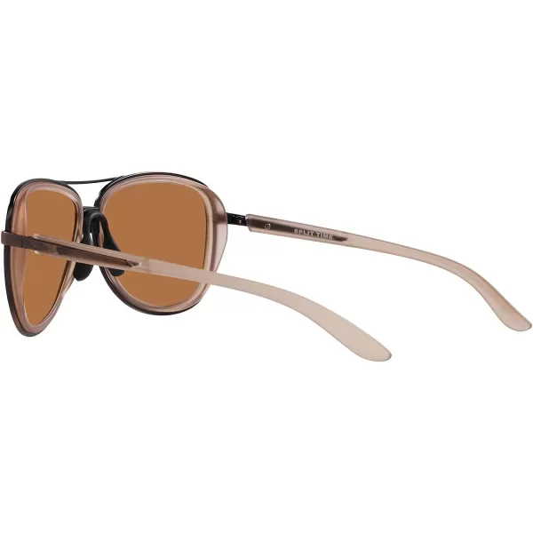 imageOakley Womens Oo4129 Split Time Aviator SunglassesMatte SepiaPrizm Bronze Polarized