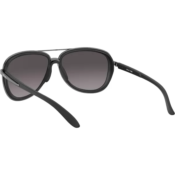imageOakley Womens Oo4129 Split Time Aviator SunglassesVelvet BlackPrizm Grey Gradient